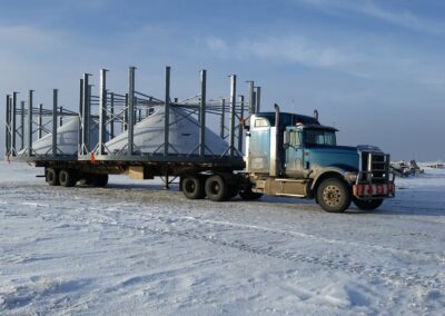 Austin's courier trailer