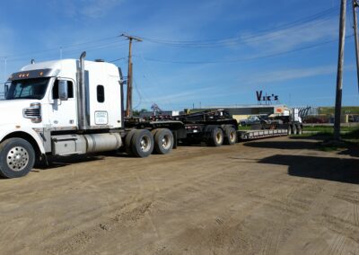 Austin's courier trailer
